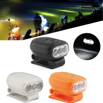

Led Cap Light Flashlight Camping Clip On Hat Cycling Hiking Camping Lamp