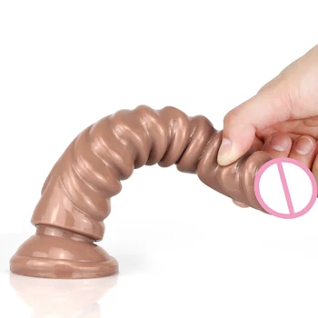 22.5*4cm New Huge Dildo Anal Plug Male Female Masturbation Suction Cup Dildo Erotic Gode Sodomie Jouet Sexuel Sex Toys For Women 4