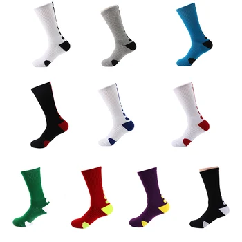 

Sports Stockings Tall Socks Towel Bottom Absorption Sweat Anti-skid Thicker Pull Long Hose