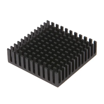 

2 Pcs/Set 40*40*11mm Aluminum Cooling Heatsink Block Extruded Radiator Cooler