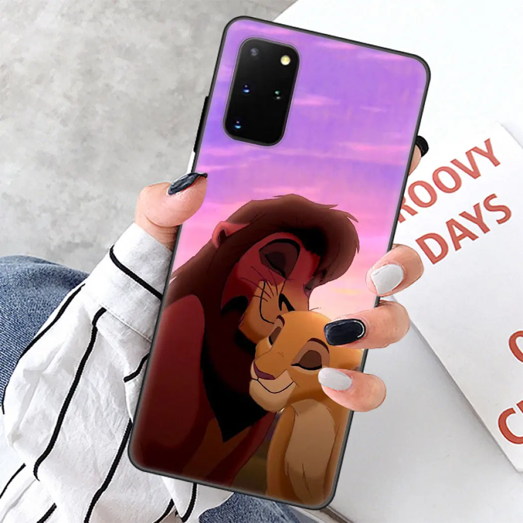 Мягкий силиконовый чехол для Samsung Note 10 S10 Lite S20 Plus Ultra A91 A81 A71 A51 телефона Hakuna Matata Lion