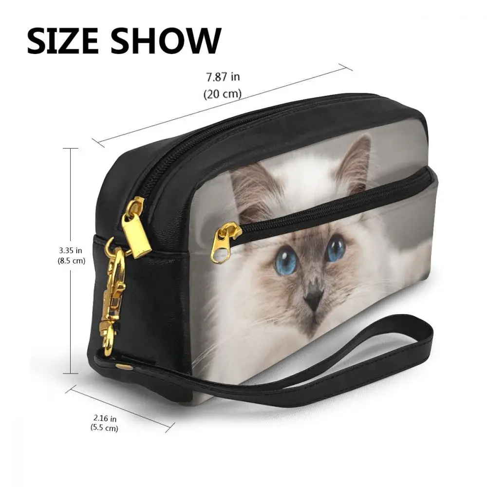 NOISYDESIGNS, женские кошельки, модные, с принтом кошек, с животными, кожаные кошельки, женские кошельки, Дамский, винтажный клатч, сумочка для монет, женский кошелек