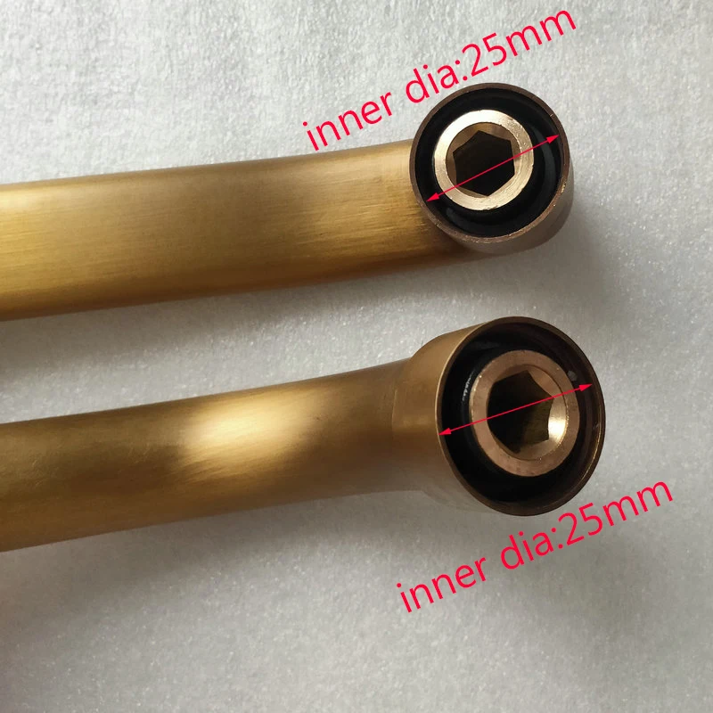25CM/22CM Longer Faucet Spout Bath Faucet Shower Single Cold Mop Antique Brushed Solid Brass bathroom faucet water tap faucet