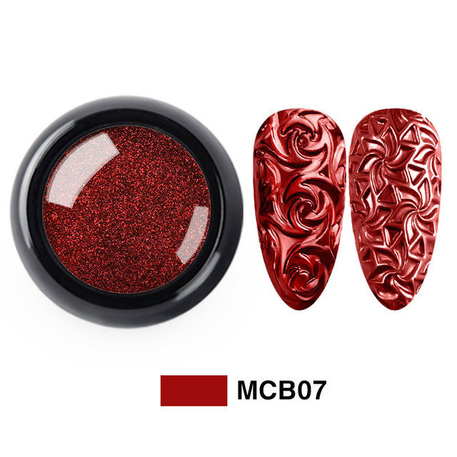 Art Silicone Template Sculpture Stamping Stencils 3D Solid Carving Powder Stamping Tools DIY Manicure Tool Crystal Gel