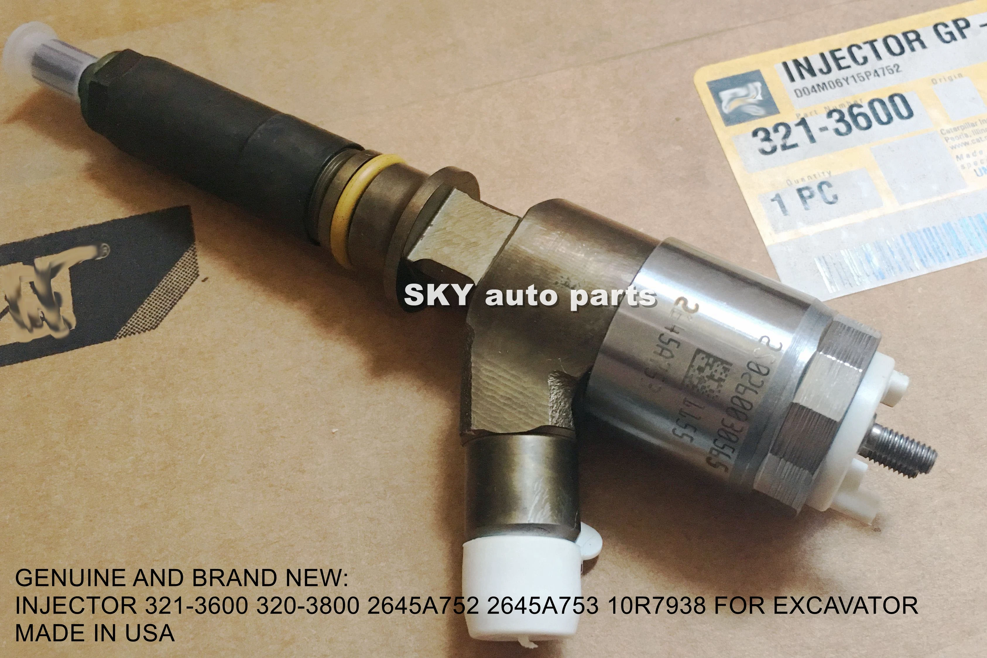 Инжектор 321-3600 320-3800 2645A752 2645A753 10R7938 для экскаватора