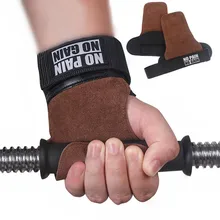 Кожаные,перчатки для спортзала для подтягивания кроссфит для спортзала ручки противоскользящие перчатки для занятий тяжелой