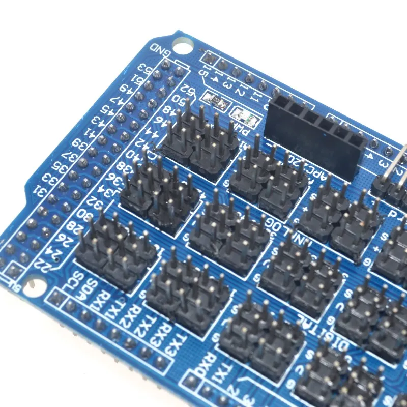Для Arduino датчик Mega Shield V1.0 V2.0 специальная Плата расширения Mega 2560 Sup Iic Bluetooth Sd Робот Запчасти Diy