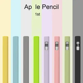 

Triangle Anti-scroll Silicone Protective Case Pouch Cap Holder Nib Cover Skin For Apple Pencil 1 for iPad Pencil 1st