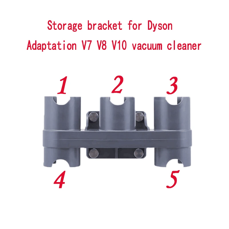 Accessories Storage Equipment Shelf for Dyson V7 V8 V10 Absolute Brush Tool Nozzle Base Bracket vacuum Cleaner Parts handle hole drilling locator door handle knob pull installation jig shelf pin jig boring hole 5 6mm drill guide woodworking tool