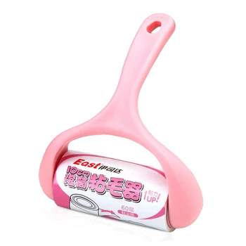 

East 10Cm Adhesive Tape Sticky Clothes Lint Roller Brush Dust Dirt Fluff Remover for Clothes Pet Hair Dust Carpet