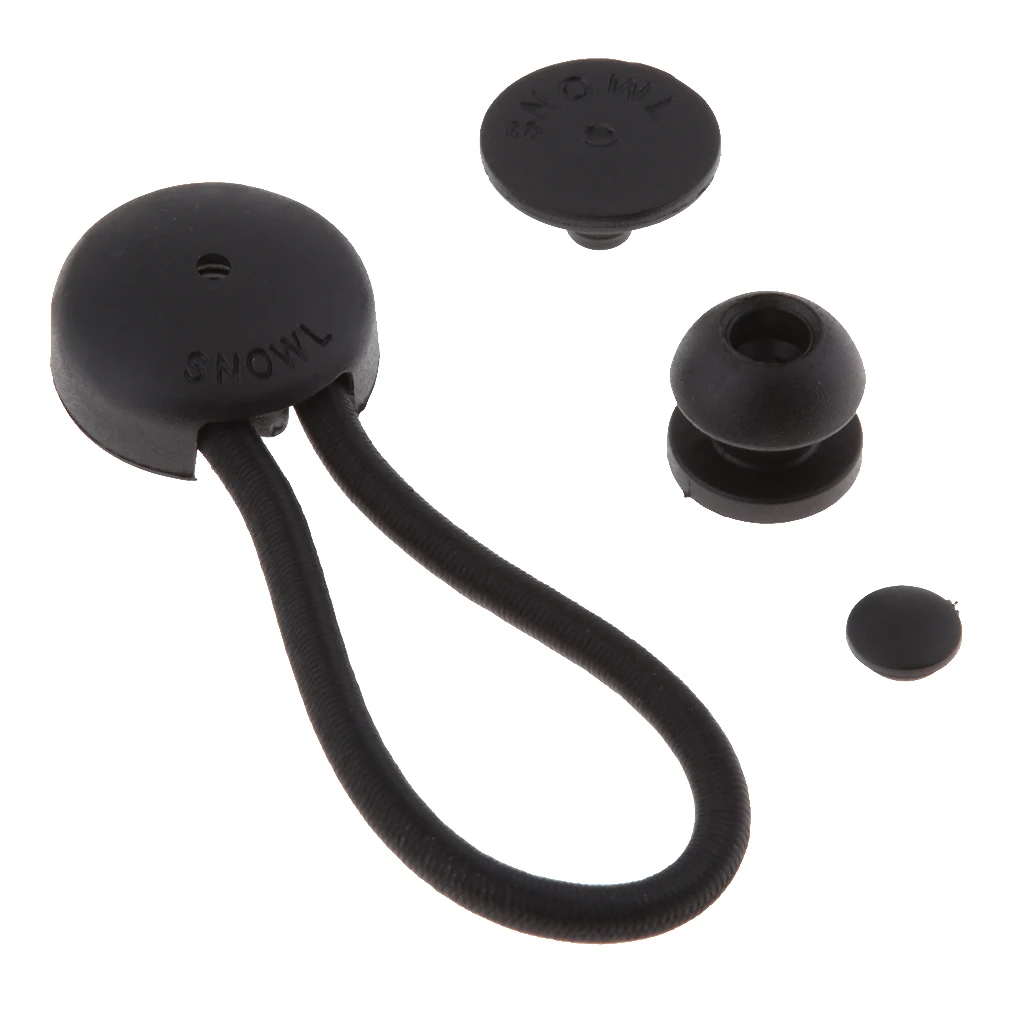 2 Pcs Bungee Bungie Cord Tie Down Straps Set for Boat Marine Yacht