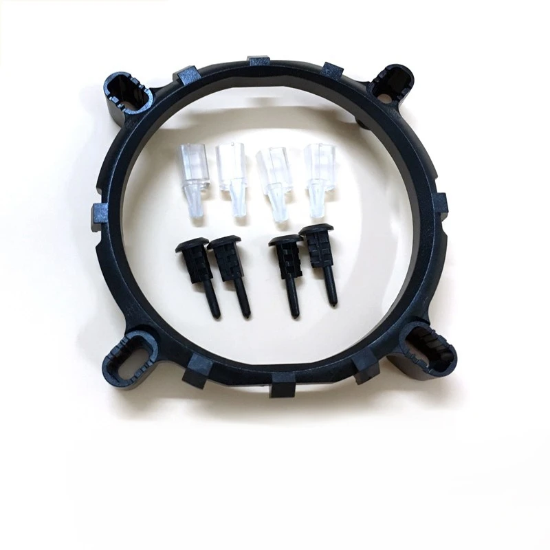 Online 6 tubos de calor 4 cables ventilador único sin luz Cpu ventilador disipador de calor Cpu para Intel 775 1150 1155 1156 1366 para Adm todo