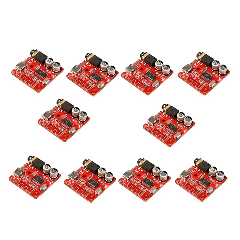 10PCS MP3 Bluetooth Lossless Decoder Board Car Speaker Amplifier Board Bluetooth 4 1 XY BT Mini Circuit Board Module