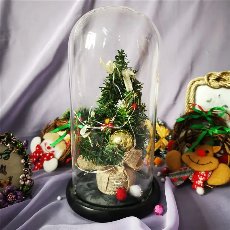 Светодиодный светильник для рождественской елки, украшение для дома, Мини светодиодный фонарь, миниатюрная Рождественская елка, arbol de navidad