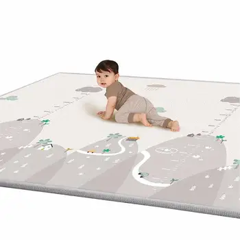 

Baby Toddler Crawl Mat Reversible Waterproof Non-Slip Floor Playmat Carpet Rug Baby Play Mat 200cm x 180cm x 1cm