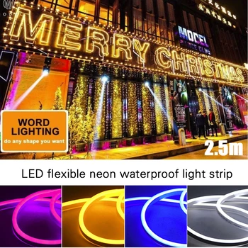 

120led IP65 Club Flex Tube Boat Strip Light Waterproof Wedding String Lamp Lawn 12V LED
