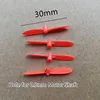 16PCS Spare Parts 30MM 3CM Blade Propeller FOR CX-10 CX-10A CX-10C RC mini Drone accessories propeller blades 2