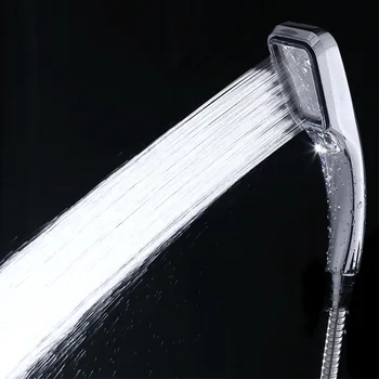 

Bathroom Shower,small Hand-held Head Water saving Shower, 300-hole Supercharged Square Water Saving