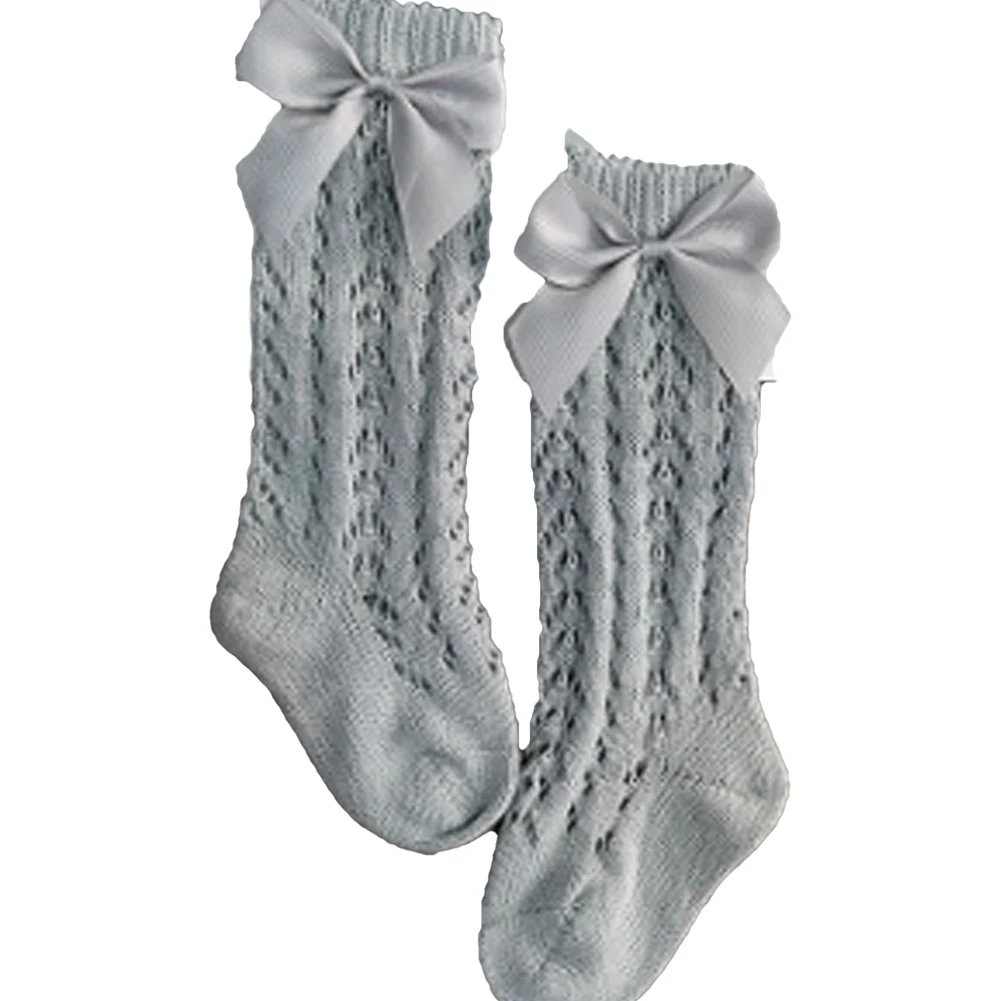 5Colors Baby Socks Solid Color Breathable Cotton Socks Medium Tube for Girls S/M/L/XL/XXL