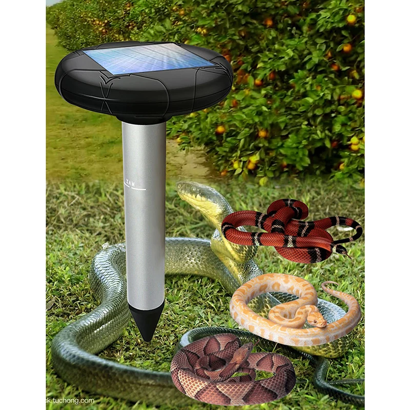 

Mole Repeller, Ultrasonic Solar Powered For Lawn Garden Yard Outdoor Waterproof Pest Control Rodent Repellent Pest Repeller A
