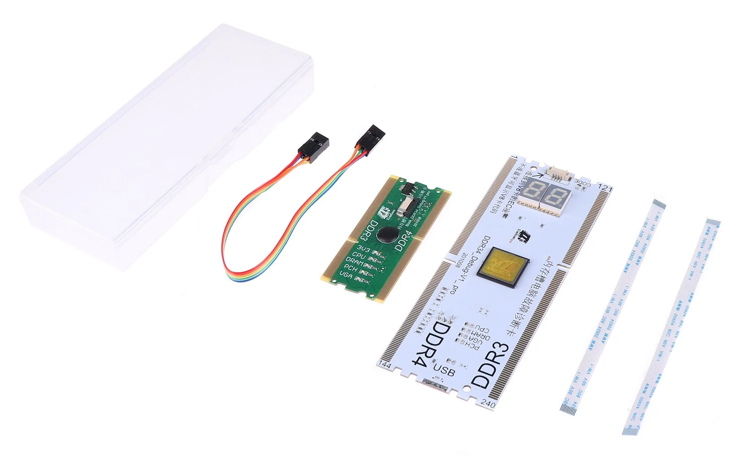 Laptop/Desktop DDR3/DDR4 Memory Slot Diagnostic Analyzer Test Card Notebook with LED Repair Tester for PC | Компьютеры и офис