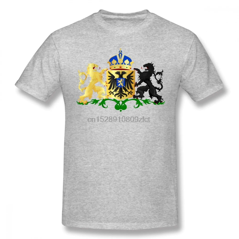 Nijmegen Coat Of Arms Men T Shirt Drop Shipping Kpop Big Size O-neck Cotton Custom Short Sleeve Funny T-shirts | Мужская одежда