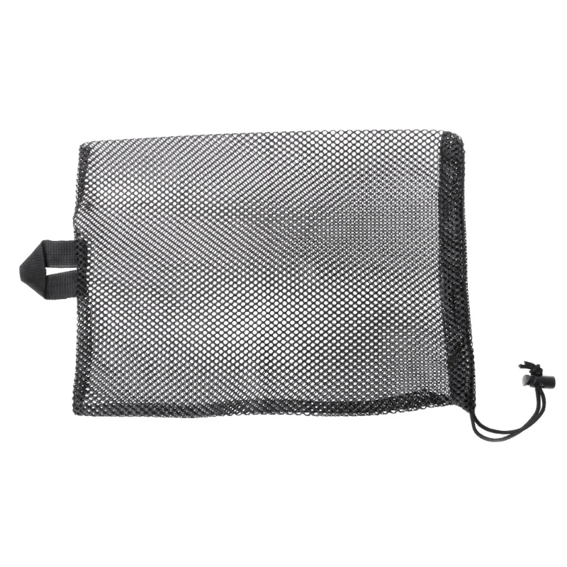 Diving Storage Bag Diving Mesh Bag Quick Dry Swim Dive Net Bag Drawstring Type Water Sport Snorkel Flippers Storage Swimming pool Dive Net Bag