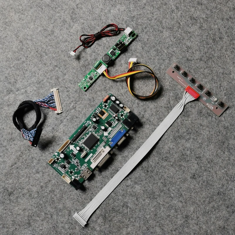 LVDS 30Pin VGA DVI 60 Гц WLED дисплей плата привода для DV215FHM/HM215WU1/HM236WU1/MT207FHM screen 1920*1080 M.NT68676