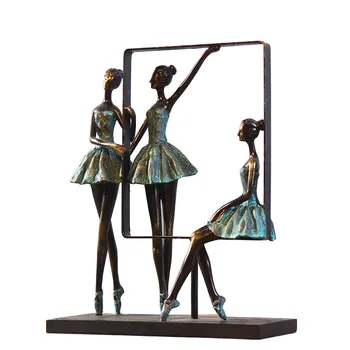 

BALLET GIRL MODEL VINTAGE DANCING GIRL ORNAMENTS HOME DECORATION ARTCRAFTS RESIN FIGURINES HOME FURNISHING CRAFTS BIRTHDAY GIFTS