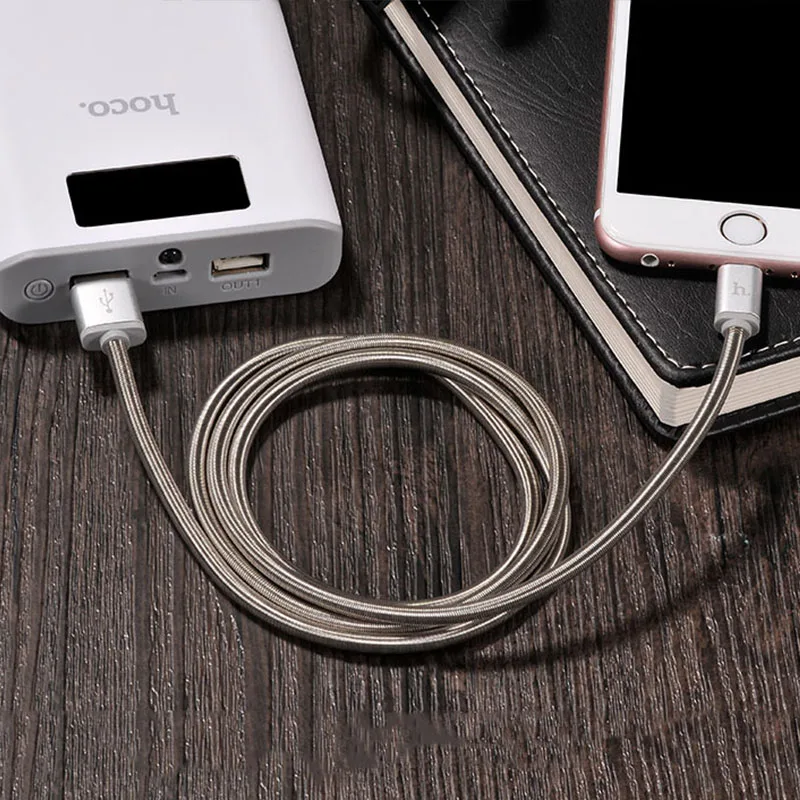 HOCO U5 10 шт./лот USB кабель для iPhone 11Xs Max Xr 8 7 6 6 S Синхронизация данных Быстрая зарядка кабель для iPhone зарядное устройство провода