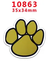 10863 30 шт мультяшный персонаж плоское украшение из смолы PR 2831 - Color: 10863