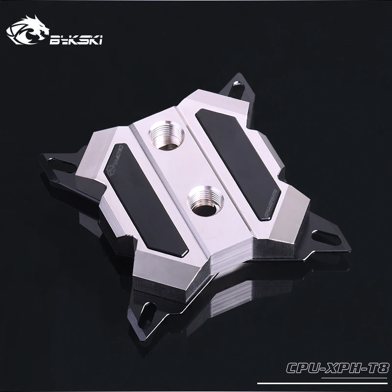 Günstige Bykski CPU XPH T8 CPU Wasser Kühlung Blöcke Für Intel Lga115x 2011 2066 Alle Metall Mechanische Schmetterling System Microwaterway I7