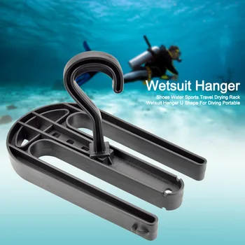 

For Diving U Shape Clothes Practical Drying Rack Shoes Water Sports Surfing Business Trip Portable Snorkeling Wetsuit Hanger