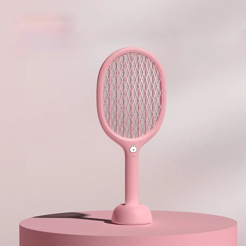 

GY Electric Mosquito Swatter Mosquito Killing Lamp Two-in-One Rechargeable Powerful Swatter Household