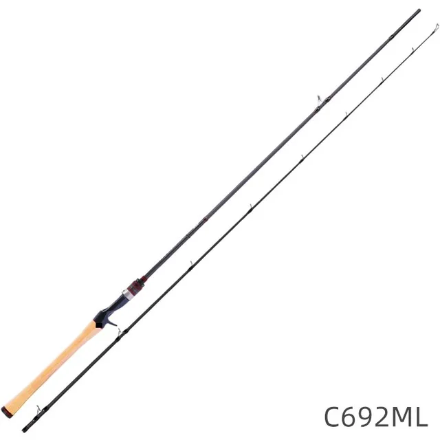 TSURINOYA для рыбалки стержень ELITE Ⅲ 1,95 м 2,03 м 2,09 м 2,13 средний Светильник FUJI руководство аксессуары литье спиннинг углерода приманка стержень - Цвет: C692ML