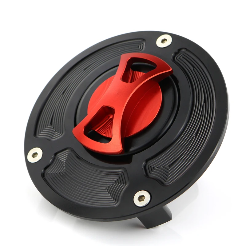red Топливный бак газ Кепки Крышка для Honda CB650F CBR650F CRF1000 CB500F CB500X ПВП VFR1200 CB1100 CB1000R CB300R CBR1000 гром MSX125 - Цвет: red