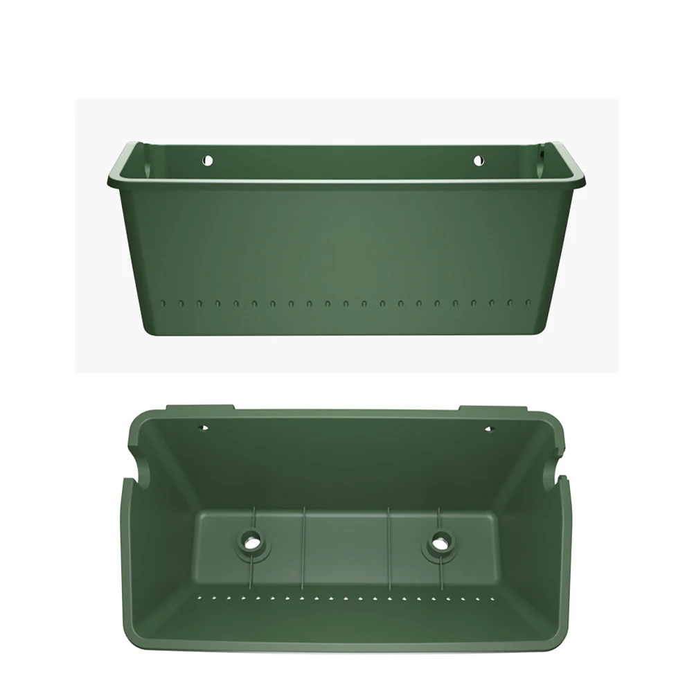 2PCS Outdoor Vertical Garden Wall Planter Wall Pot Wall Garden Vertical Planter Hanging Living Background For Hall Balcony Mall