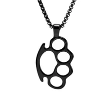 Sac à dos de poche solide antidérapant en laiton, outils de décoration EDC, pour défense de la sécurité en extérieur, noir et or