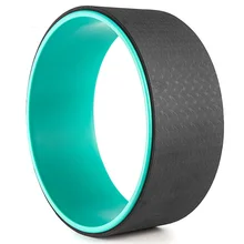 HOT Yoga Circles Pilates Professional Waist Shape Bodybuilding ABS Gym Workout Yoga Wheel Back Training Tool For Fitness