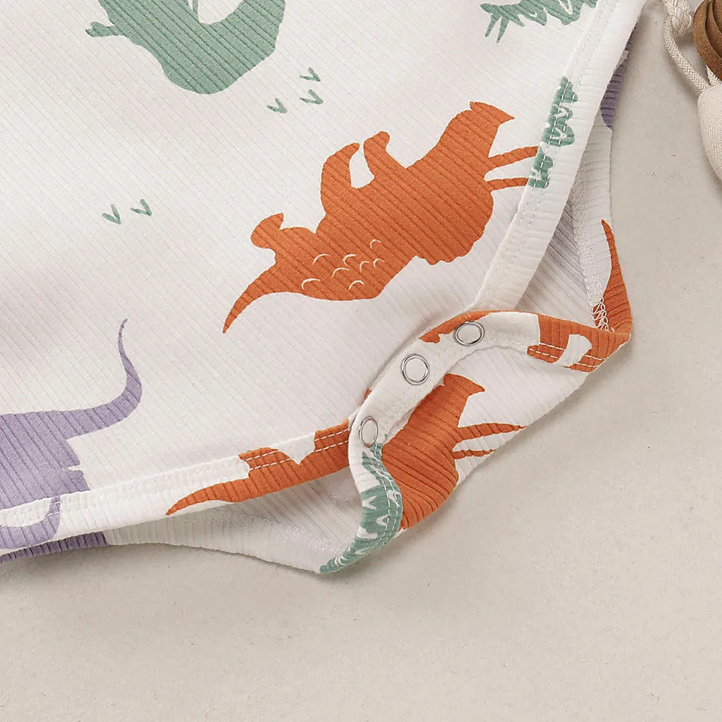 new born baby clothes baby boy romper winter clothes costume romper onesie disfraz bebe halloween 2019 Cartoon Dinosaur 0-18m Z4