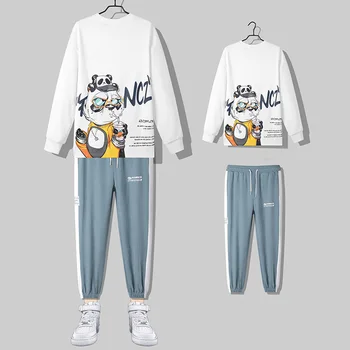 

Men's Set Jogging Homme Workout Tracksuit Men Long Sleeves Sweatshirts Sporting Suit Pant Set Men Trainingspak Mannen 34501