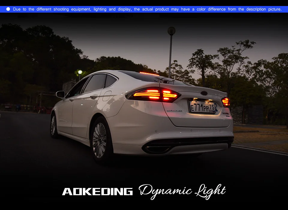 Задний фонарь для автомобиля Ford Fusion 2013- Mondeo светодиодный задний светильник s противотуманный светильник s дневной ходовой светильник DRL тюнинг автомобильные аксессуары