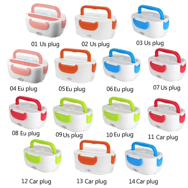 110/220V Портативный электрическое отопление Коробки для обедов Еда-Класс Еда контейнер Еда грелка для детей 4 пряжками столовые сервизы