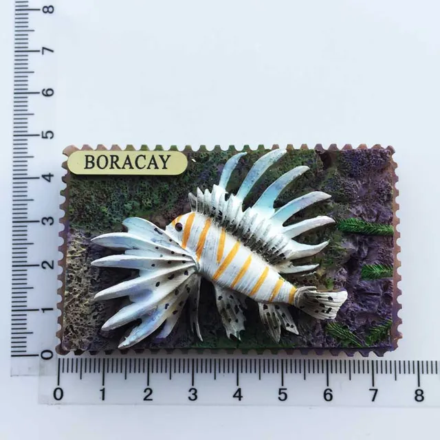 World Travel Countries Fridge Magnet Marine Boracay Philippines Cute Sticker Creative Paste Kids Like Souvenir Stereo 3d Fridge Magnets Aliexpress