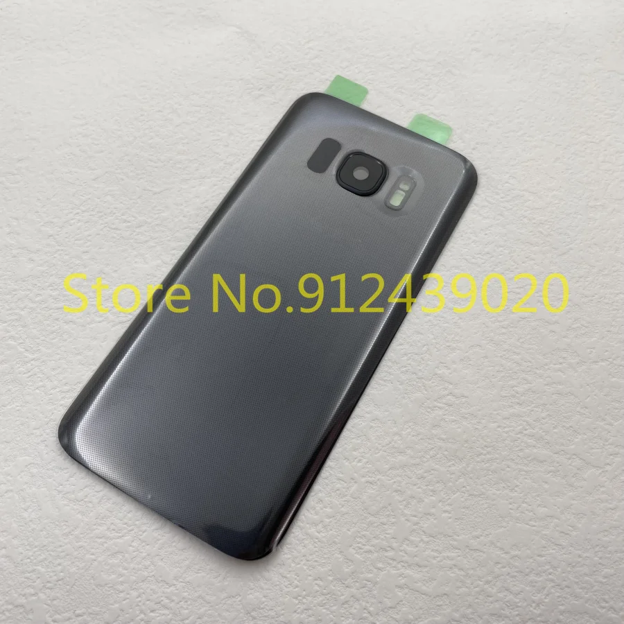 for SAMSUNG Galaxy S7 G930F Back Glass Battery Cover Samsung S7 Rear Door Housing Case With  Camera Lens A cute samsung cases