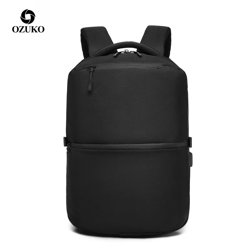

Business Backpack Men's Waterproof Oxford Cloth Computer Bag USB Charging Travel Bag Creative Password Lock Anti-theft Backpack