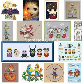 

Cartoons series pattern Cross Stich Embroidery set Electronic drawing Cross Stich Needlework PDF by Email