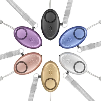 

Self Defense Alarm 130DB Security Protect Alert Personal Safety with LED Light Scream Loud Keychain Emergency Alarm Keychain