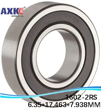 

High Quality 1601-2RS bearing 3/16" x 11/16" x5/16" inch 4.762 x17.462*7.938mm miniature inch shielded ball bearing
