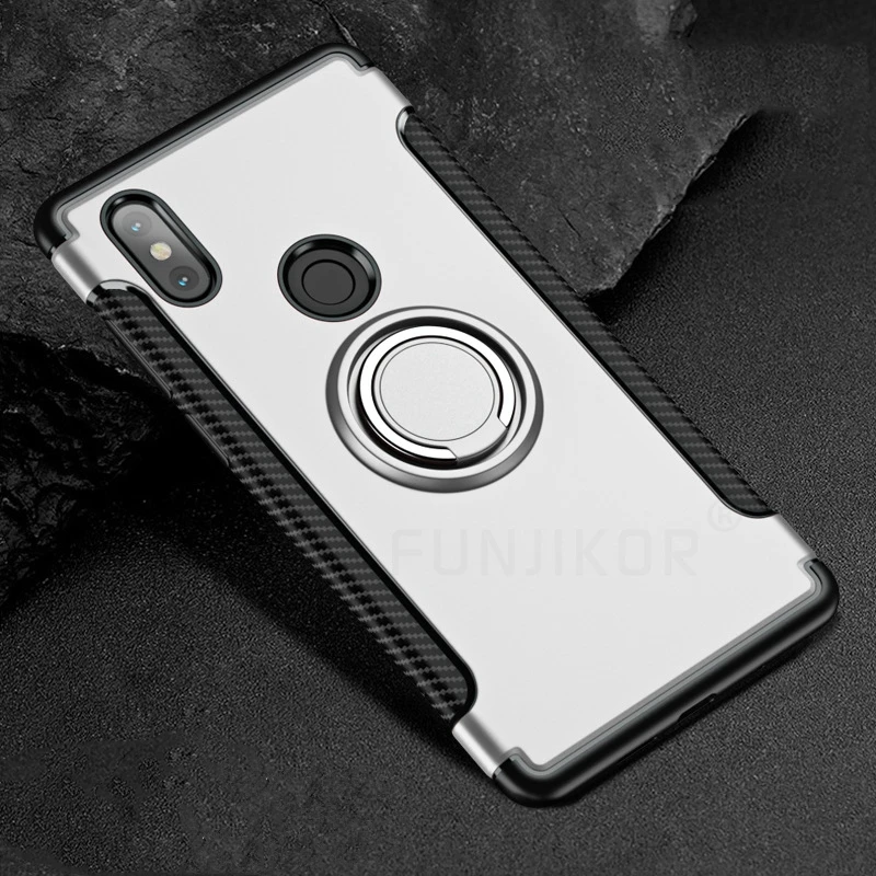 Автомобильный держатель кольцо Гибридный ПК чехол для huawei Nova 3i 3 P30 P20 P10 Pro mate 20 Lite Honor 10 10i 9 8X8 S 7X P Smart Plus крышка